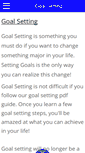 Mobile Screenshot of goalsforall.com